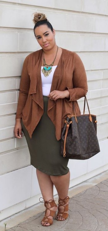 nice outfits for plus size ladies