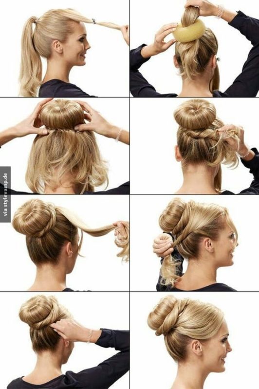 14gorgeous Bun Hairstyles For Office Women Office Salt