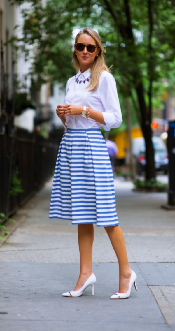 Elegant-Skirt-Outfits-For-Working-Women