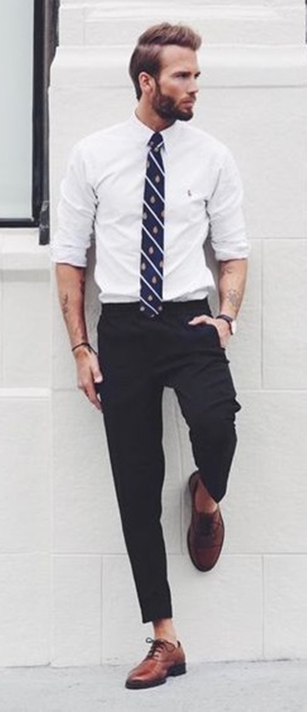 45 Psychologically Effective Tie And Shirt Combinations For Men Office Salt