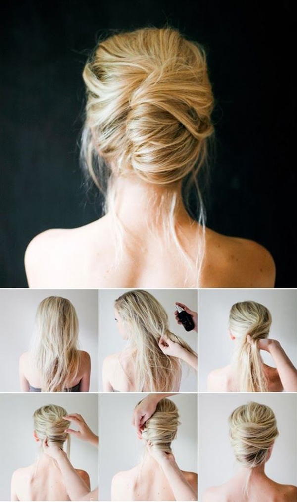 Gorgeous-Bun-Hairstyles-For-Office-Women