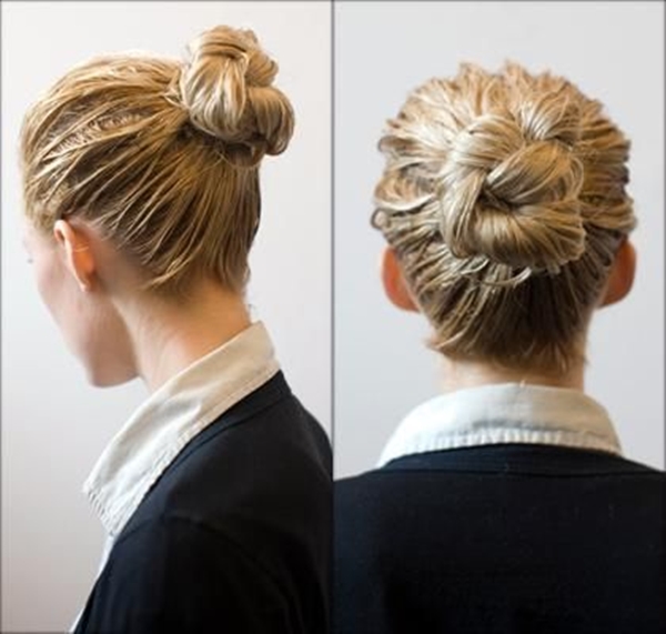 Gorgeous-Bun-Hairstyles-For-Office-Women.