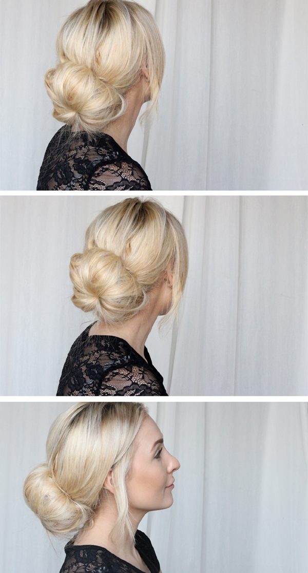 Gorgeous-Bun-Hairstyles-For-Office-Women