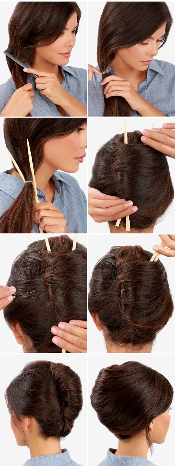 Gorgeous-Bun-Hairstyles-For-Office-Women