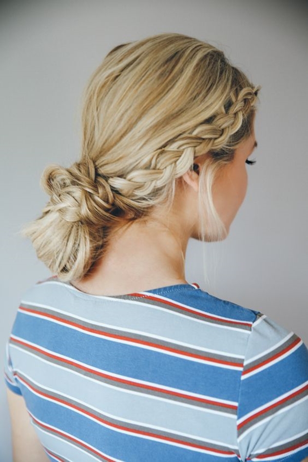 Gorgeous-Bun-Hairstyles-For-Office-Women