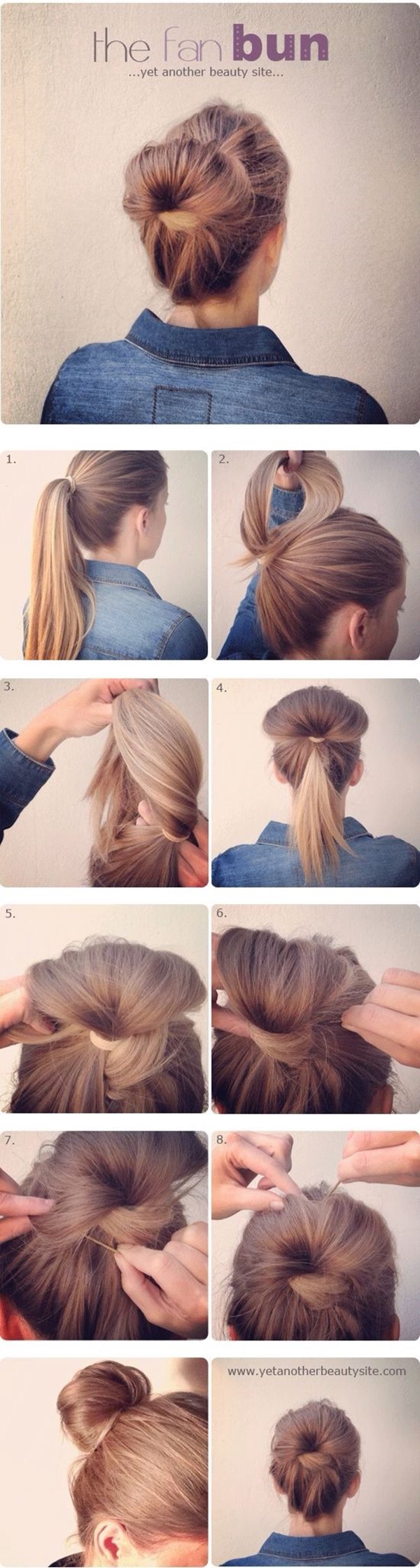 Gorgeous-Bun-Hairstyles-For-Office-Women