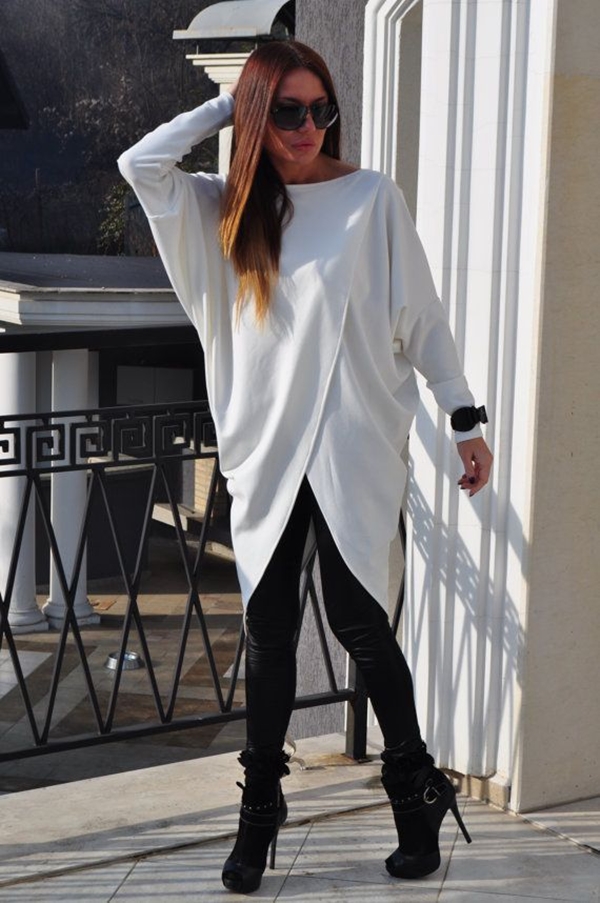 Long Shirts To Wear With Leggings