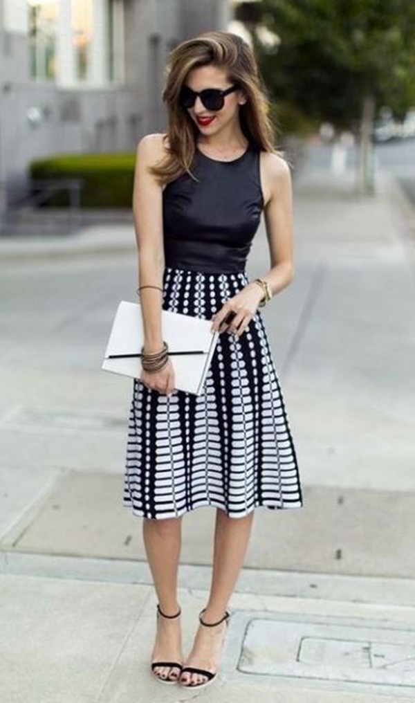 Gorgeous-Long-Skirt-Outfits-For-Working-Women