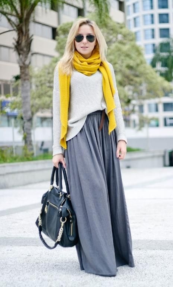 Gorgeous-Long-Skirt-Outfits-For-Working-Women