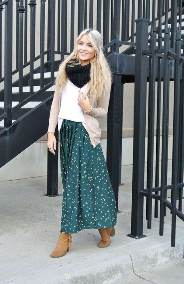 Gorgeous-Long-Skirt-Outfits-For-Working-Women