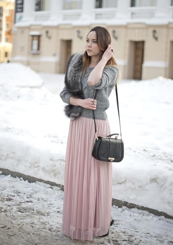 Gorgeous-Long-Skirt-Outfits-For-Working-Women