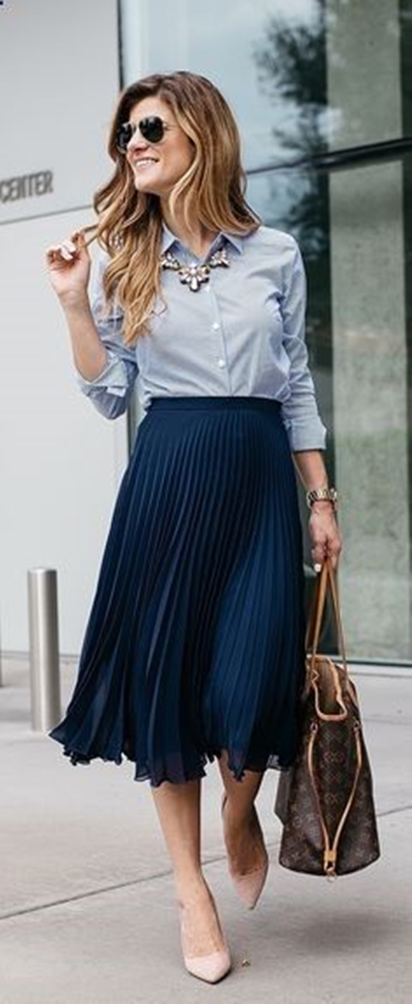 Shirt and hotsell long skirt outfit