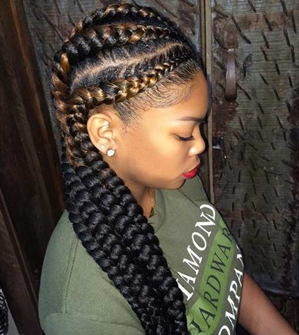 40 Lovely Ghana Braids Hairstyles – Office Salt