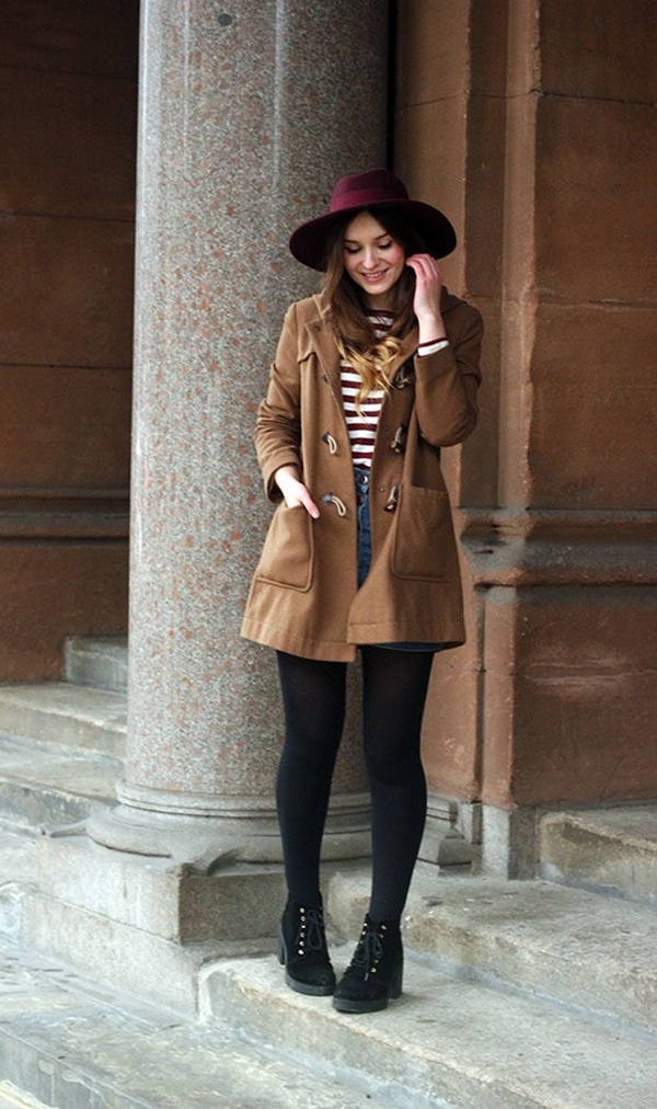 stylish-duffel-coat-outfits-for-women