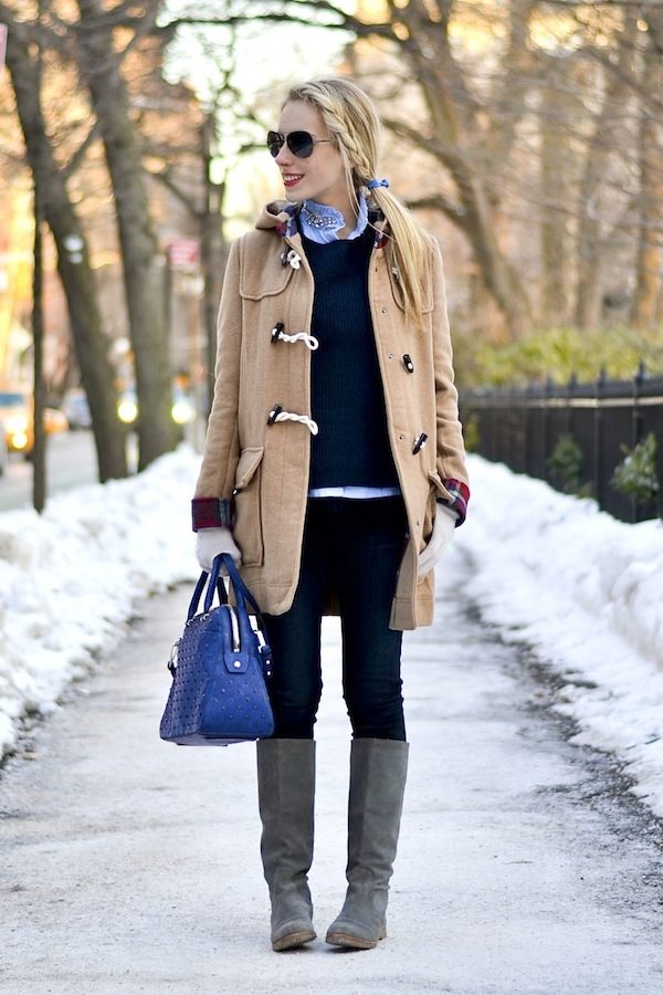 stylish-duffel-coat-outfits-for-women