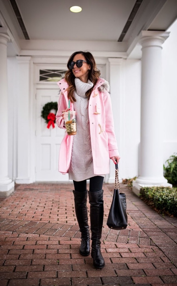 stylish-duffel-coat-outfits-for-women