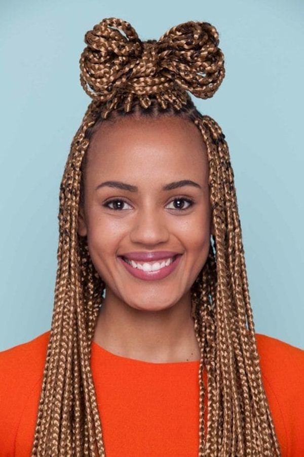 40 Unique Box Braids Hairstyles to Make You Look Super - Office Salt